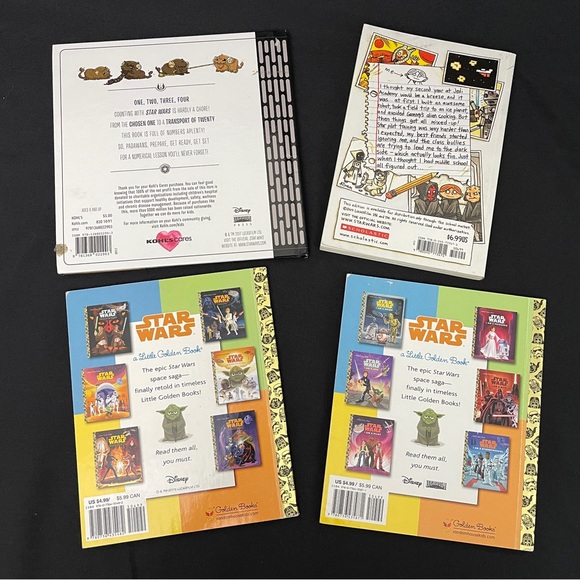 (4) Star Wars Books Bundle - Picture 6 of 11